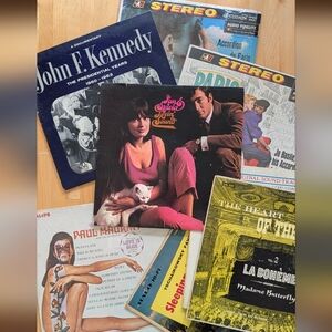 Lot Of 8 Vintage Records